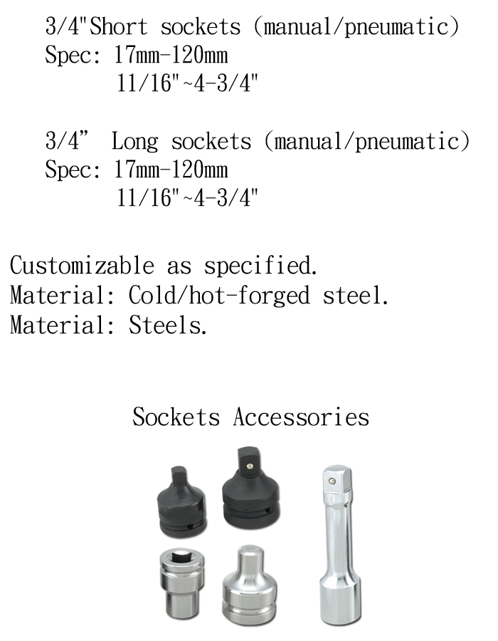 3/4” CNC Lathe Sockets Processing